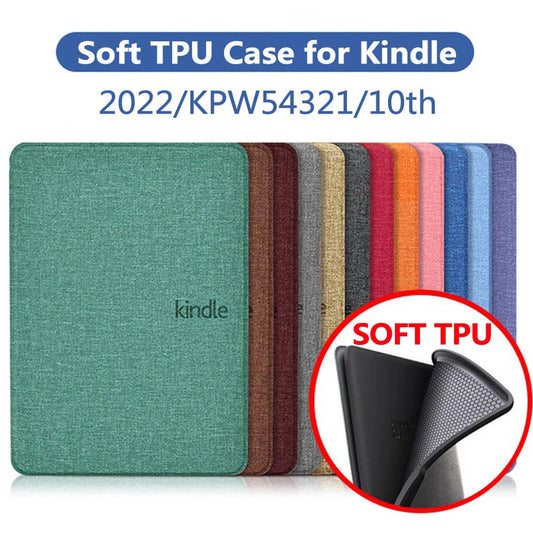 Soft TPU Case for Kindle Paperwhite Generation 6 6.8 Inch Pouch Cover Funda