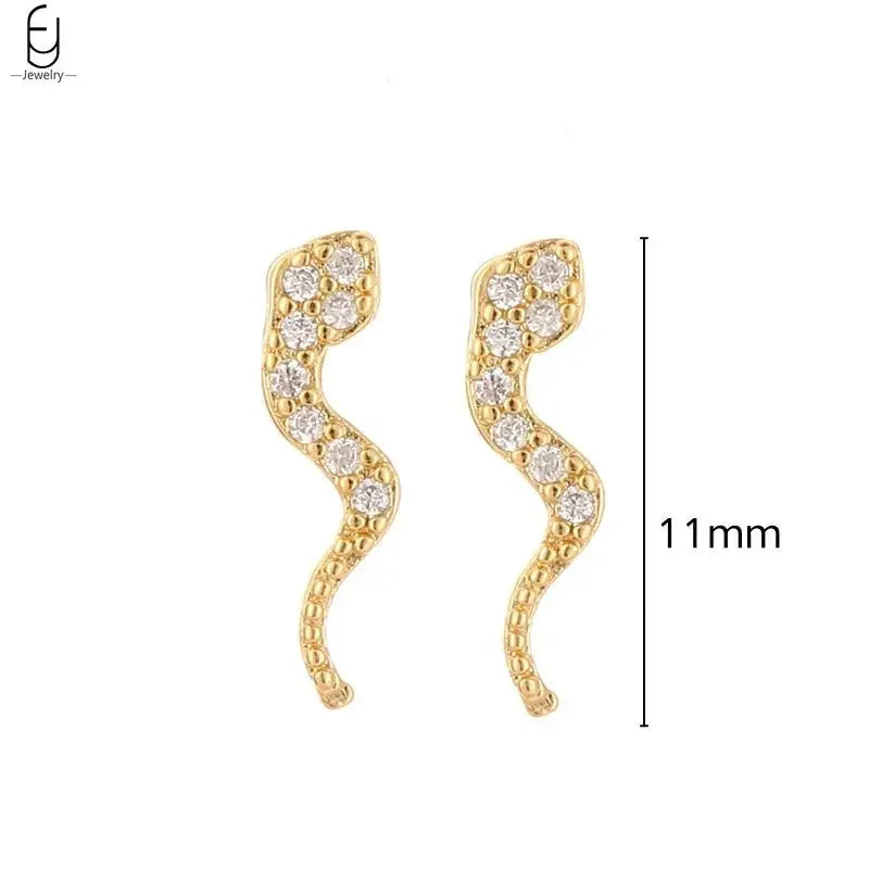 925 Sterling Silver Needle Vintage Earrings Women Jewelry