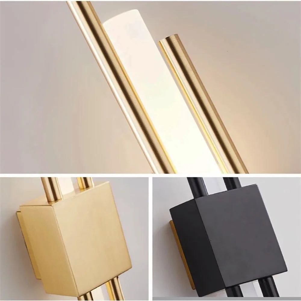 Nordic LED Wall Lamps Minimalist Room Background Indoor Lighting Home Decor