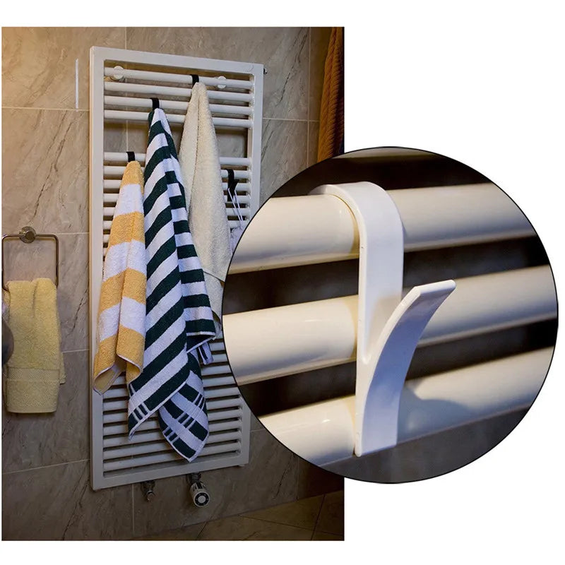 Kitchen Bathroom Storage hangers for Heated Towel Radiator Rail for Bathroom